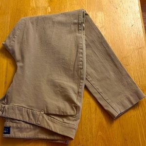 Old Navy Pixie Mid-Rise khaki pants